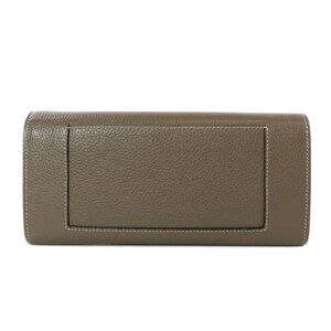 Celine Multifunction Flap Leather Wallet Long Calfskin